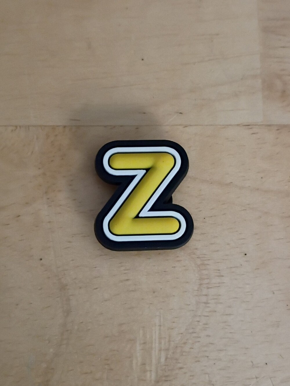 10 for $10 Jibbitz Croc Charms - Letter Z Yellow, White, Black - New Shoe Charm